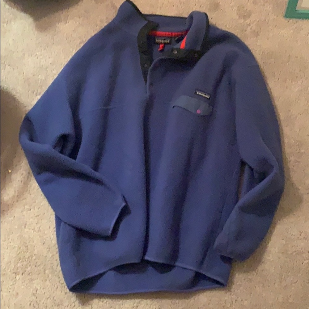 Patagonia Synchilla 1/4 Button Pullover mens XL